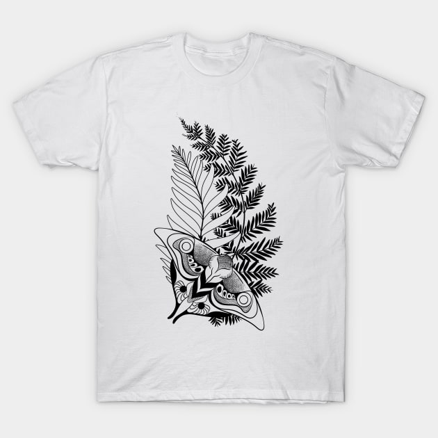 The Last Of Us Part 2 - Ellie tattoo black - Naughty Dog T-Shirt by Hounds_of_Tindalos